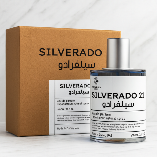 Silverado 21 Eau de Parfum – Amaran Perfumes (100ml / 3.4 FL OZ)