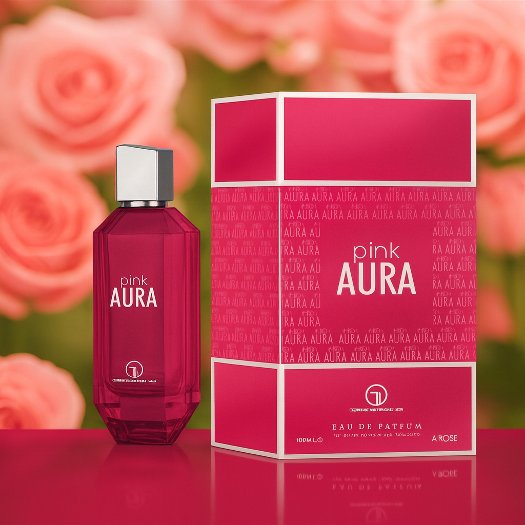 Pink Aura by Grandeur – Eau de Parfum 100ml 3.4 oz