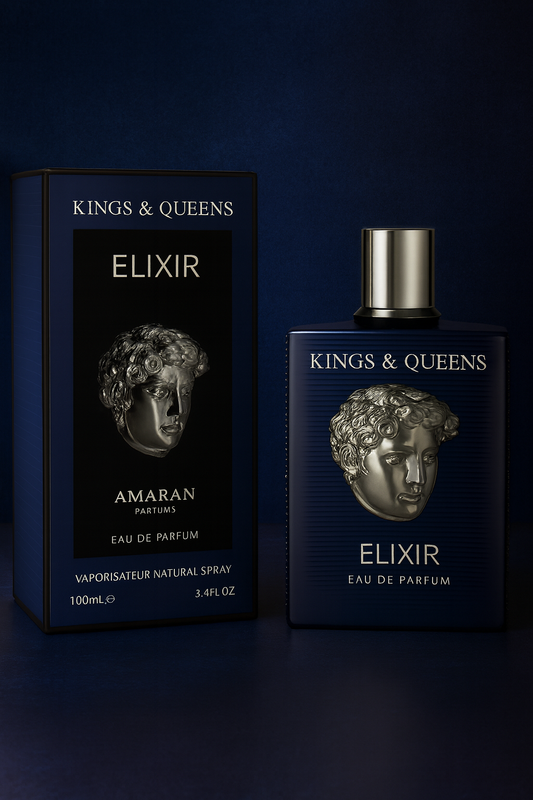 Kings & Queens Elixir by Amaran – Eau de Parfum | 100 ml 3.4 oz