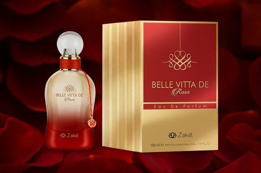 Belle Vitta de Rosa  by Zakat – Eau de Parfum (100ml)